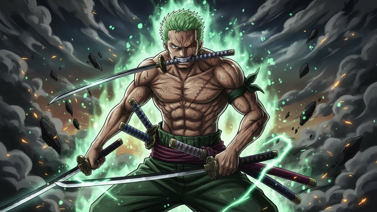 Zoro Três Lâminas | Trap Anime – “Um Rei em Silêncio” AMV