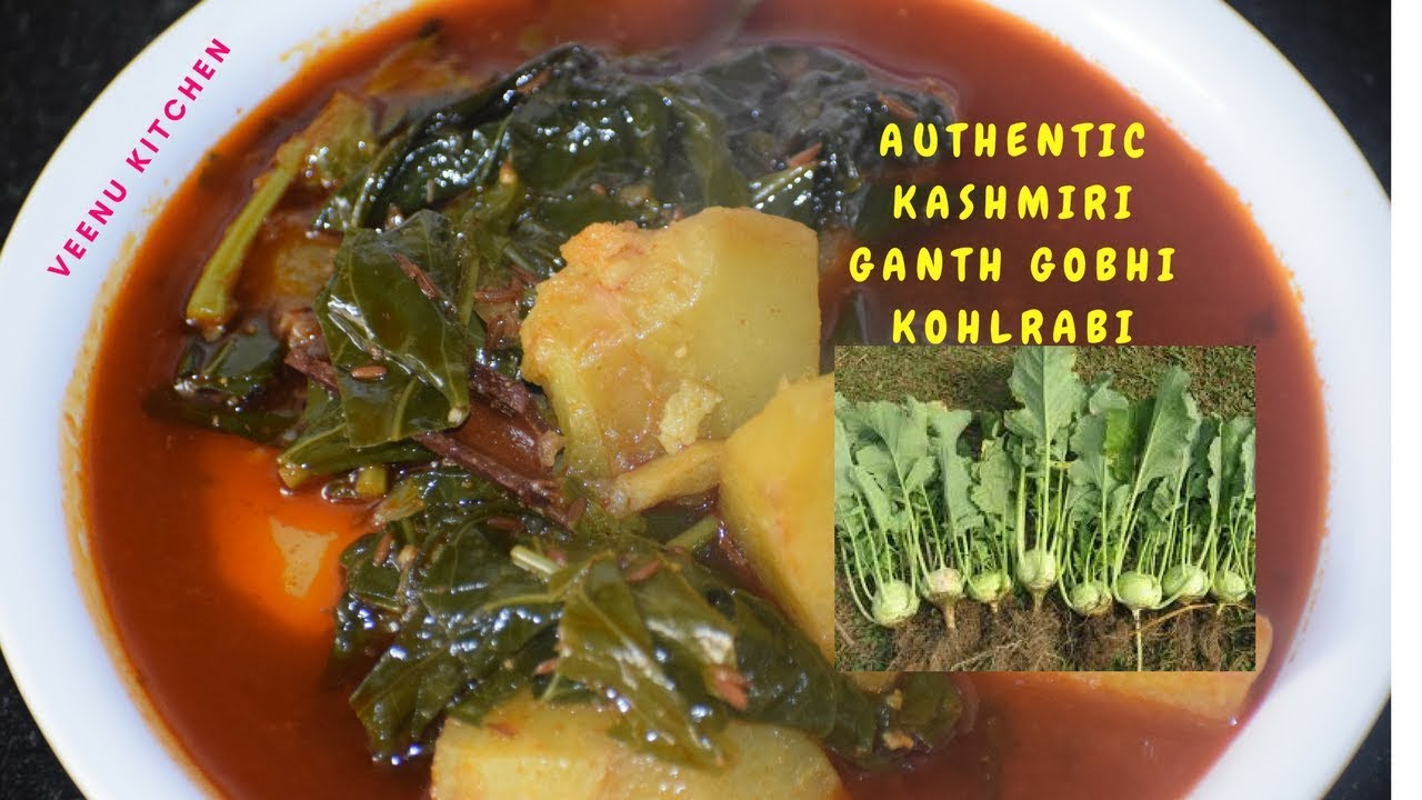 KASHMIRI GANTH GOBHI II KHOLRABI RECIPE II