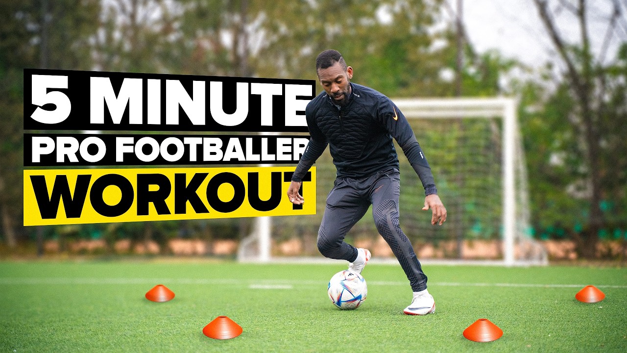 This 5 Minute Footballer Workout Turns boys into MEN (Live Workout)