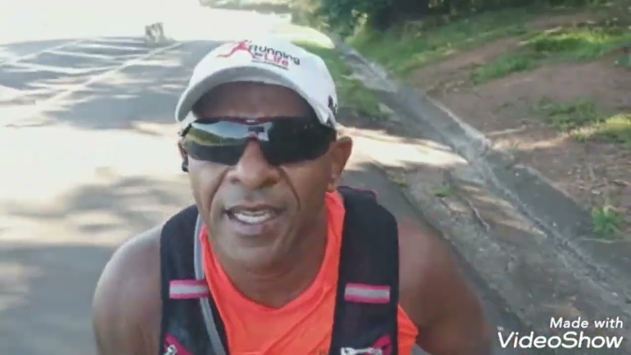 21km com muitas subidas.