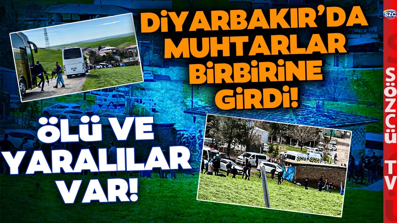 Diyarbakır’da Muhtarlık Seçiminde Silahlar Konuştu! Bölgeye Jandarma Sevk Edildi