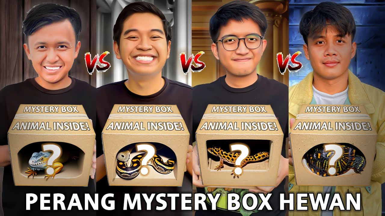 PERANG MYSTERY BOX HEWAN RP 100.000! SIAPAKAH YANG PALING BERUNTUNG?!