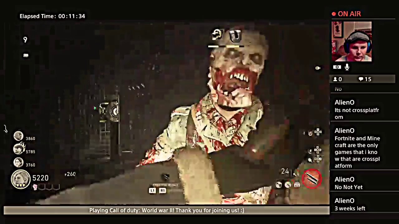 Late night stream (Call of duty: World war II)