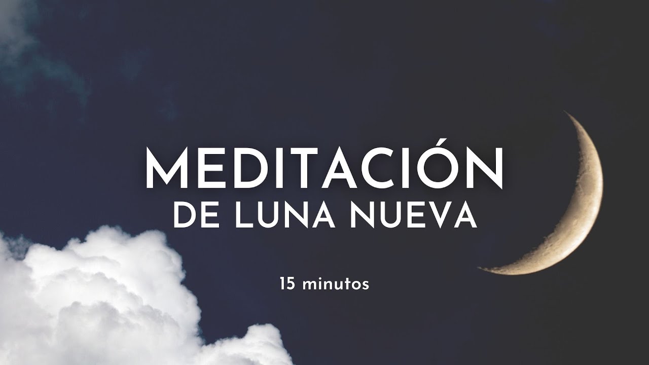 Meditación  de LUNA NUEVA | conecta con tu ENERGÍA CREATIVA. Medita con Gabriela Litschi