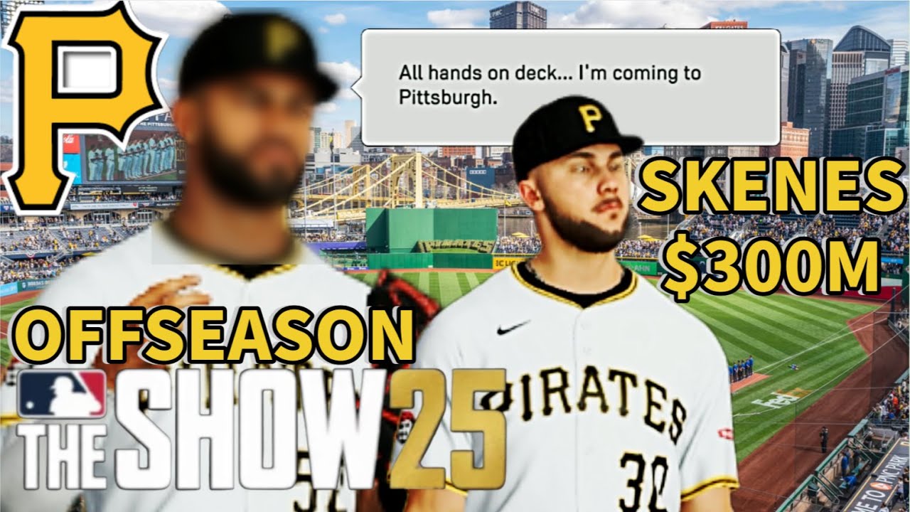 Наши первые подписания в рамках ребилда!! (+Скинес получает сумку) || MLB the Show 25 Pirates Fra...