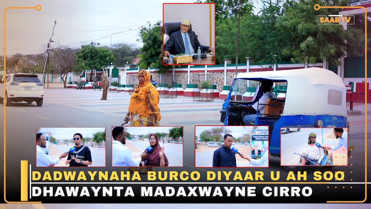 Dadwaynaha Burco oo isu diyaariyay soo dhawaynta Madaxwaynaha Somaliland.
