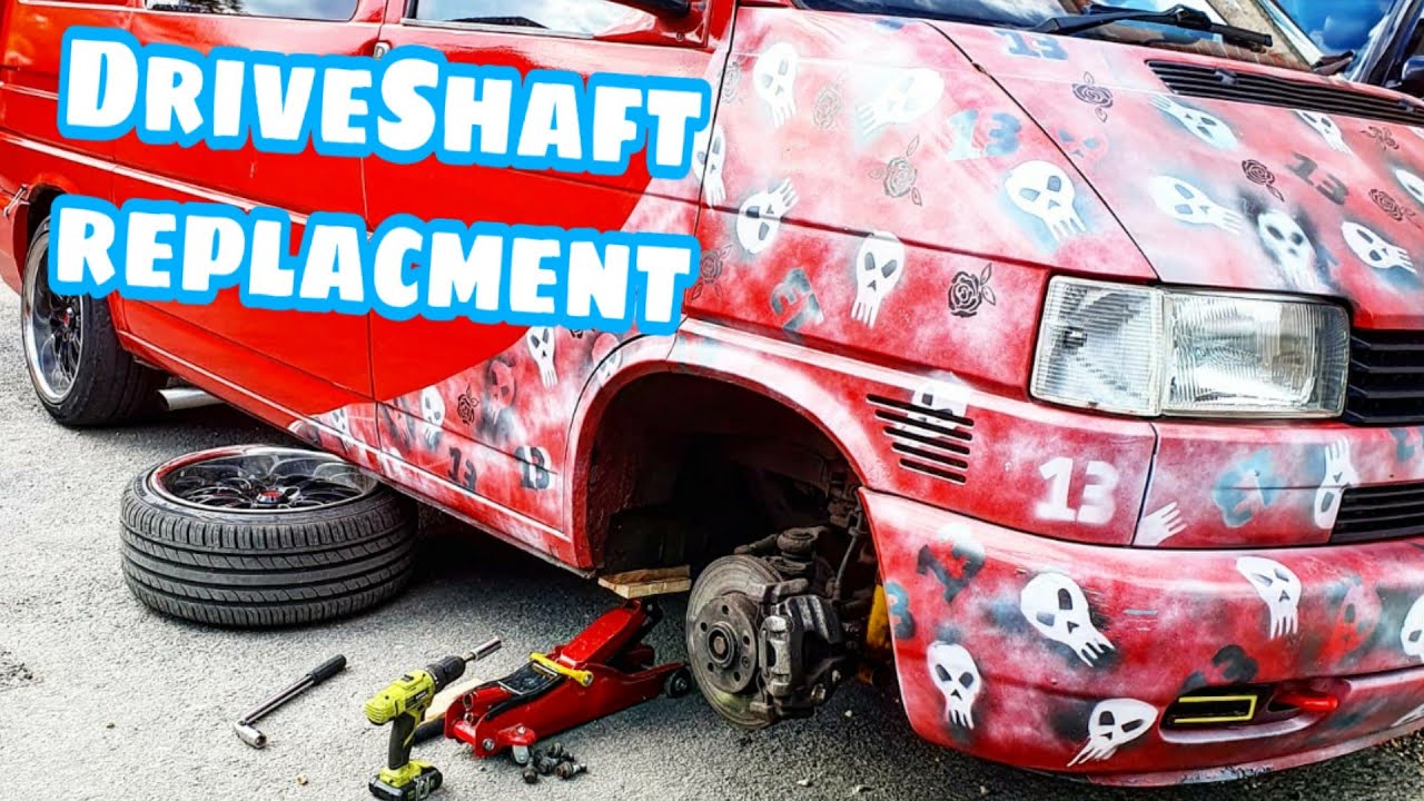 Replacing My Drive shaft (VWT4)