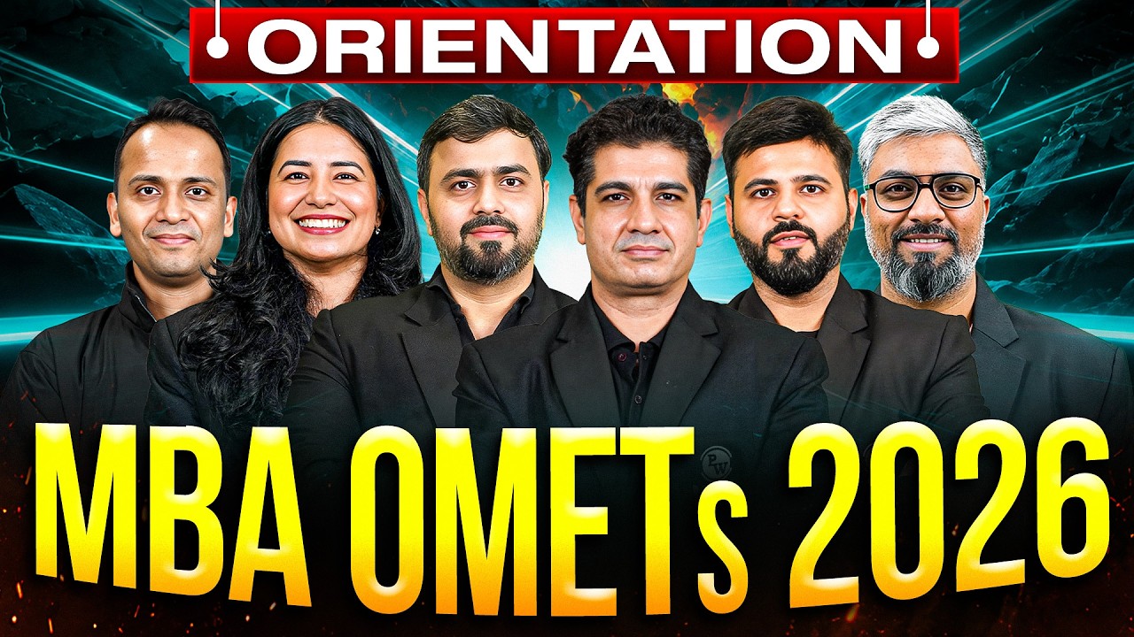 Orientation MBA 2026 OMETs 🚀 | Final Preparation Strategy for MBA Entrance Exams