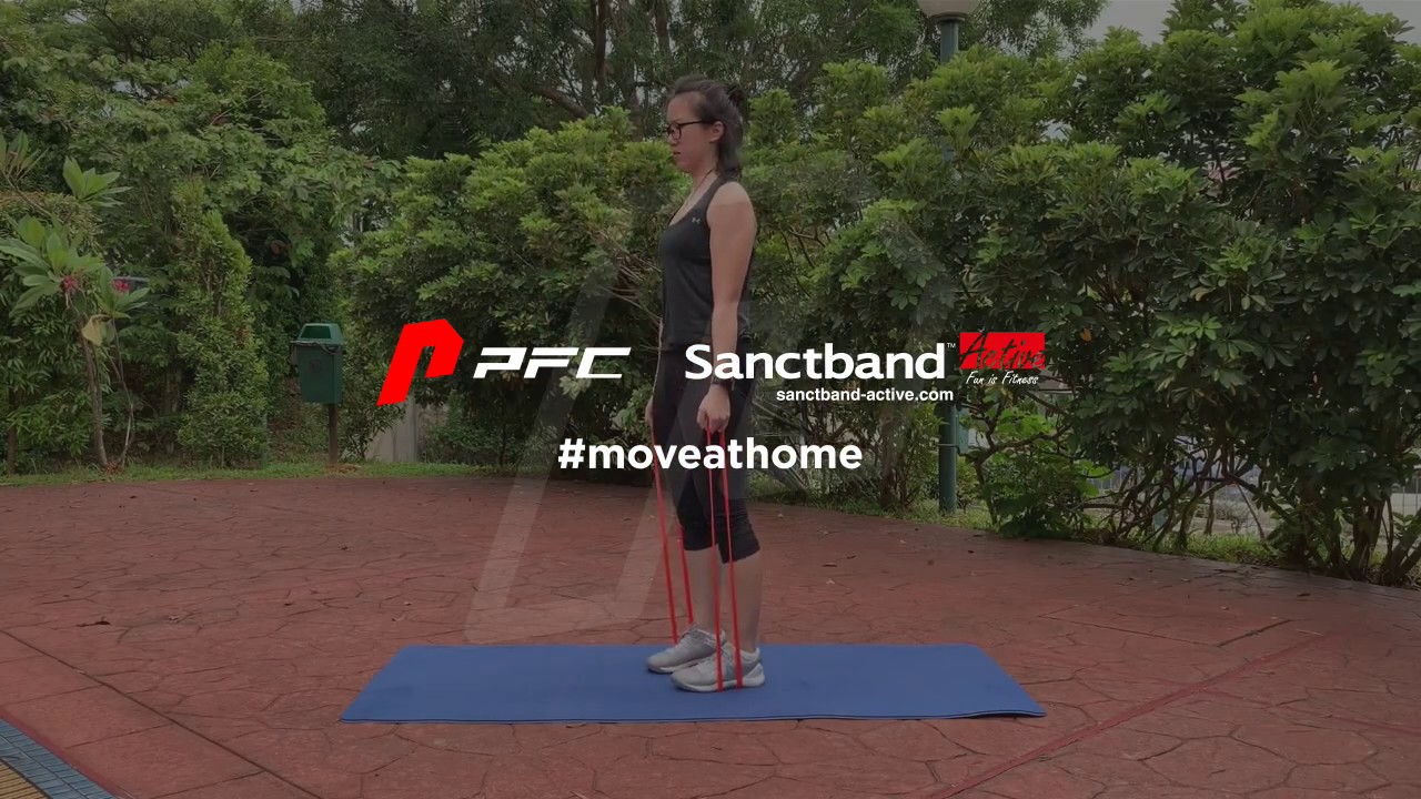 #moveathome with Sanctband Active and PFC!