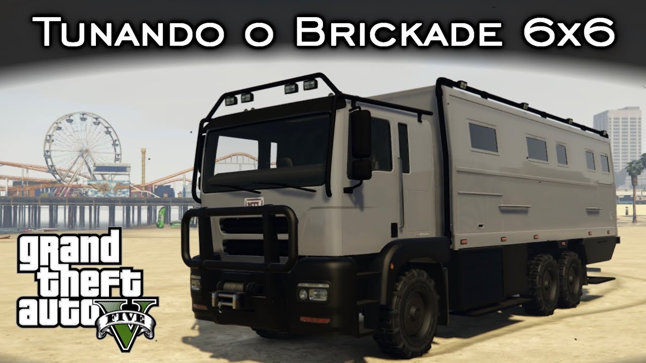 Tunando o BRICKADE 6x6 - Levantando TUDOOOOO! 😲 DLC L.S. Drug Wars | GTA V - PC [PT-BR]