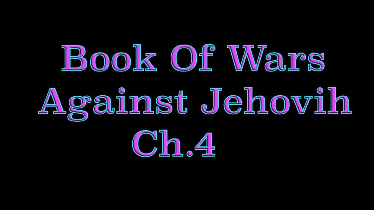 Oahspe_Book of Wars Against Jehovih  Ch.1-4(Audio)
