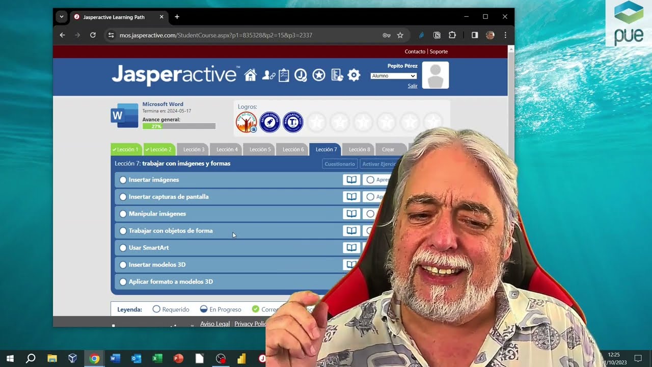 jasper word2019 core L7E4 trabajar con objetos de forma