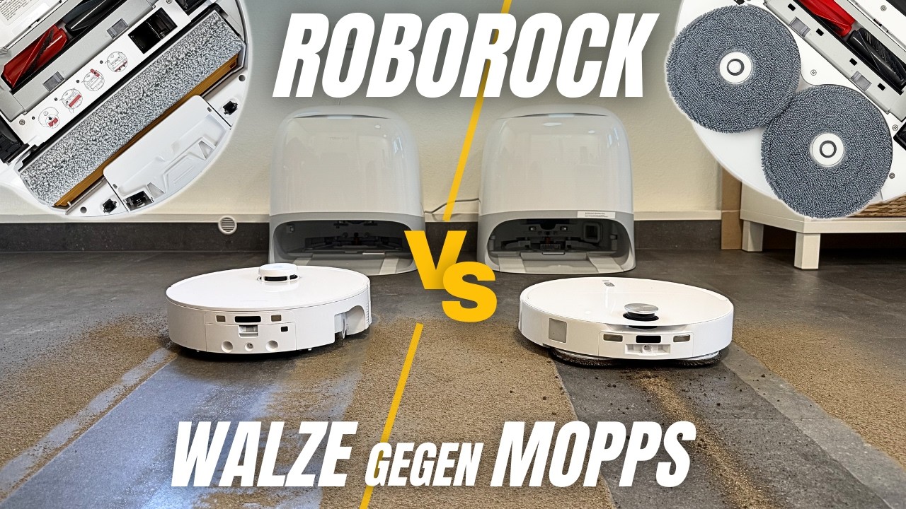 Roborock Qrevo Curv 2 Flow vs. Pro | VERGLEICH | Walze oder Mopps – wer wischt besser?