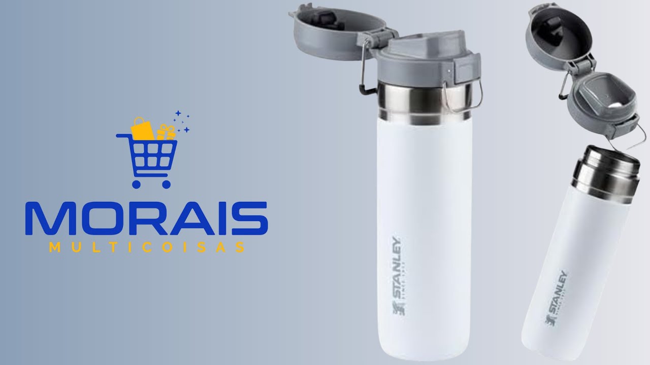 Garrafa t&eacute;rmica Quick Flip Stanley 710ml Polar 8117
