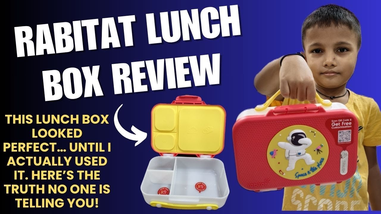 Rabitat Munchbee Lunch Box Honest Review 😟 | Divided Lunch Box Issues - Must Watch!