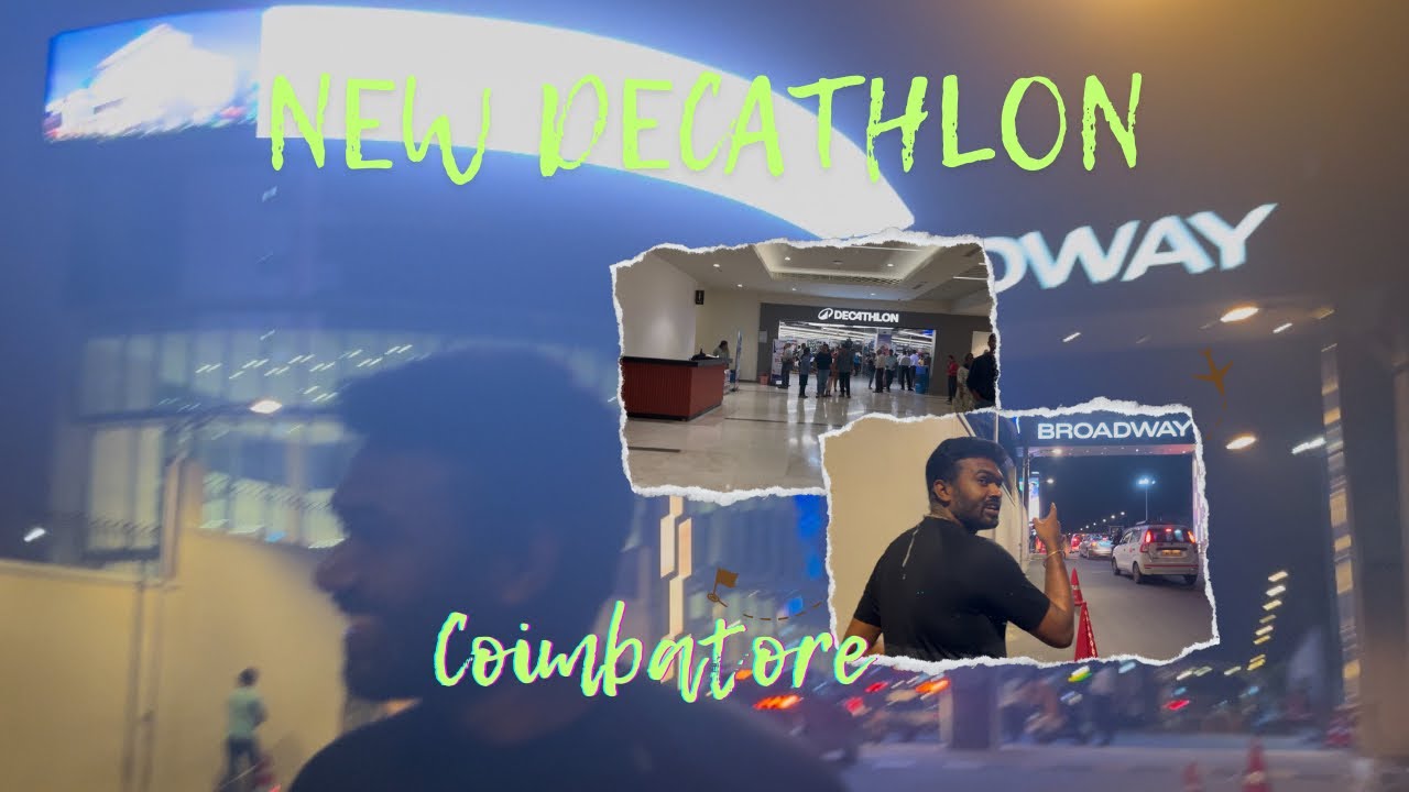 New Decathlon showroom in Broadway Mall, Coimbatore 🎉| Must Visit Sports store!” #gowithg