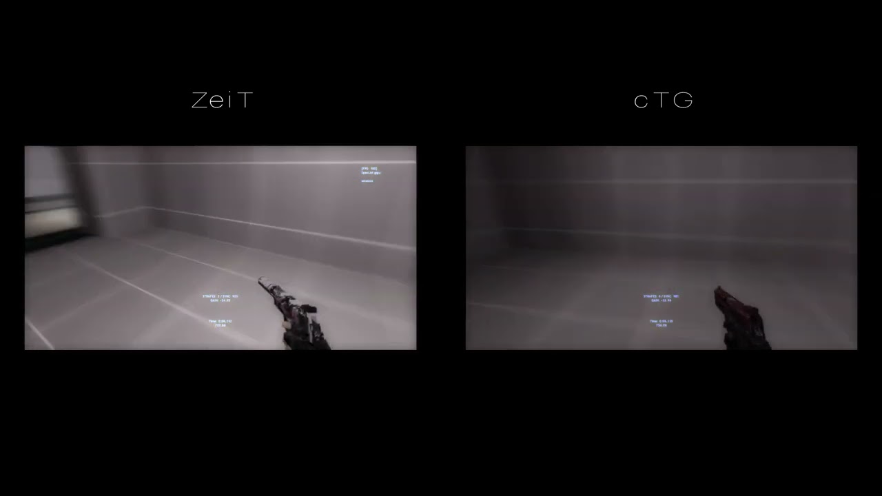 [DUEL] zeit vs ctg on new map speedrun_hiddenlab by Voyajar