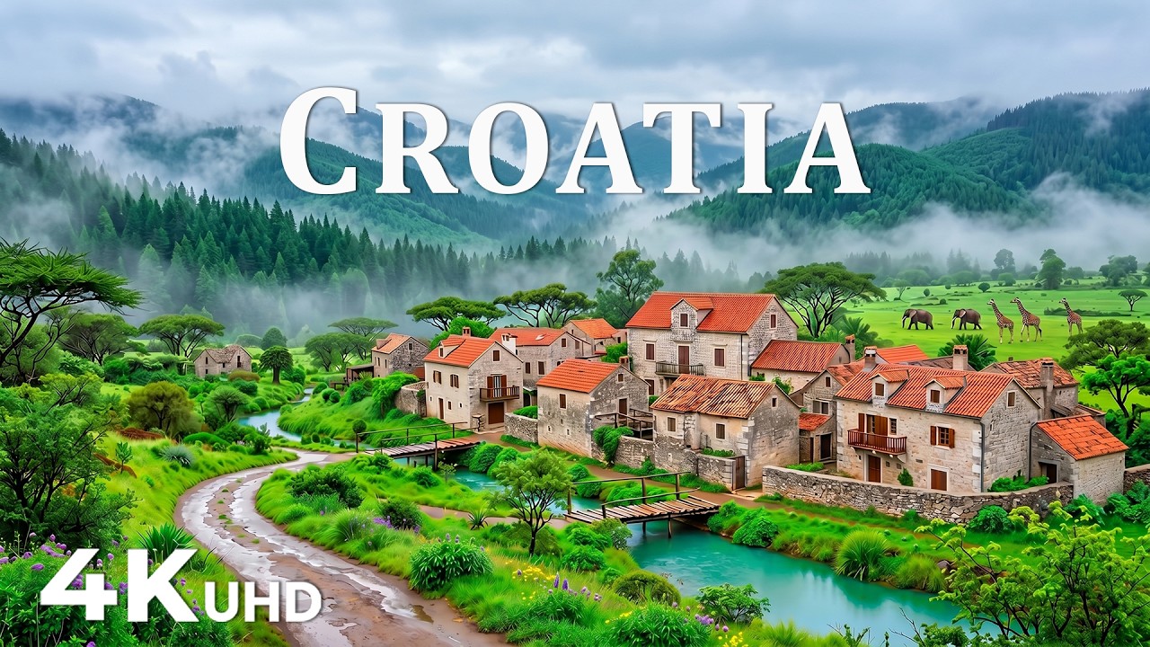 Croatia 4K | A Cinematic Journey Along the Adriatic &ndash; Villages, Cliffs & Crystal Waters