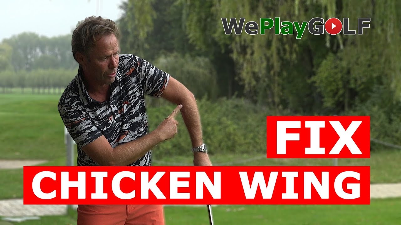 No more CHICKEN WING in your GOLF SWING - a simple fix