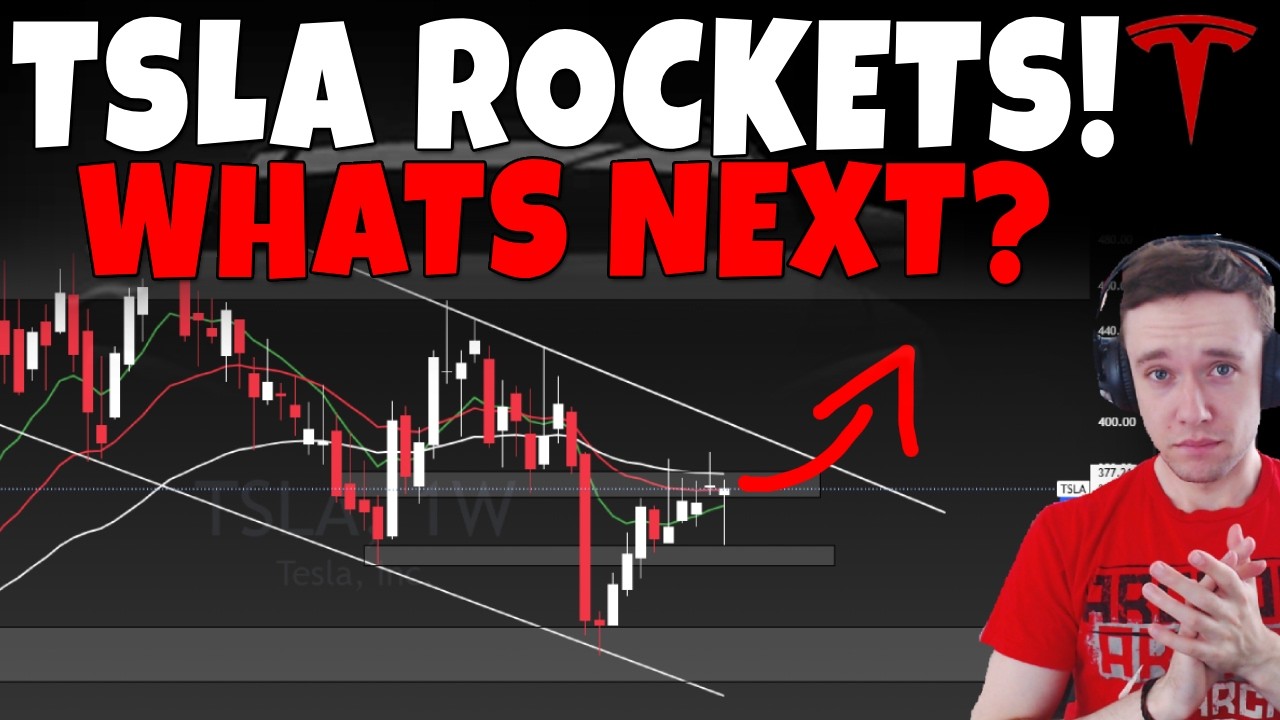 Технический анализ акций TSLA, SPCX, PLTR, HOOD, MU, NBIS, IREN, RKLB