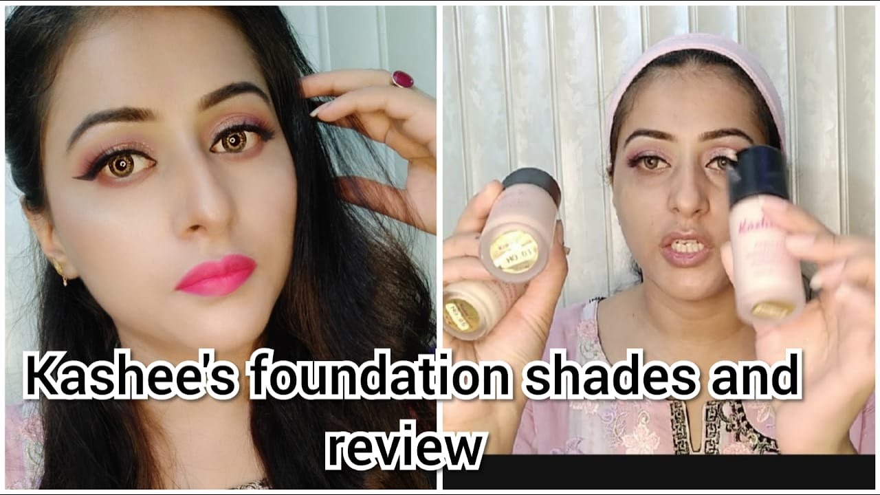 Kashee's Foundation Shades & Review | Sadia Ejaz