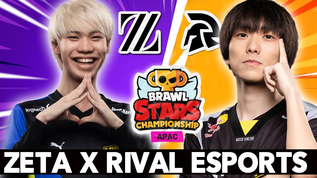 ZETA DIVISION vs RIVAL ESPORTS - VALENDO a Final mensal APAC Fev 26 #brawlstars #BSC26