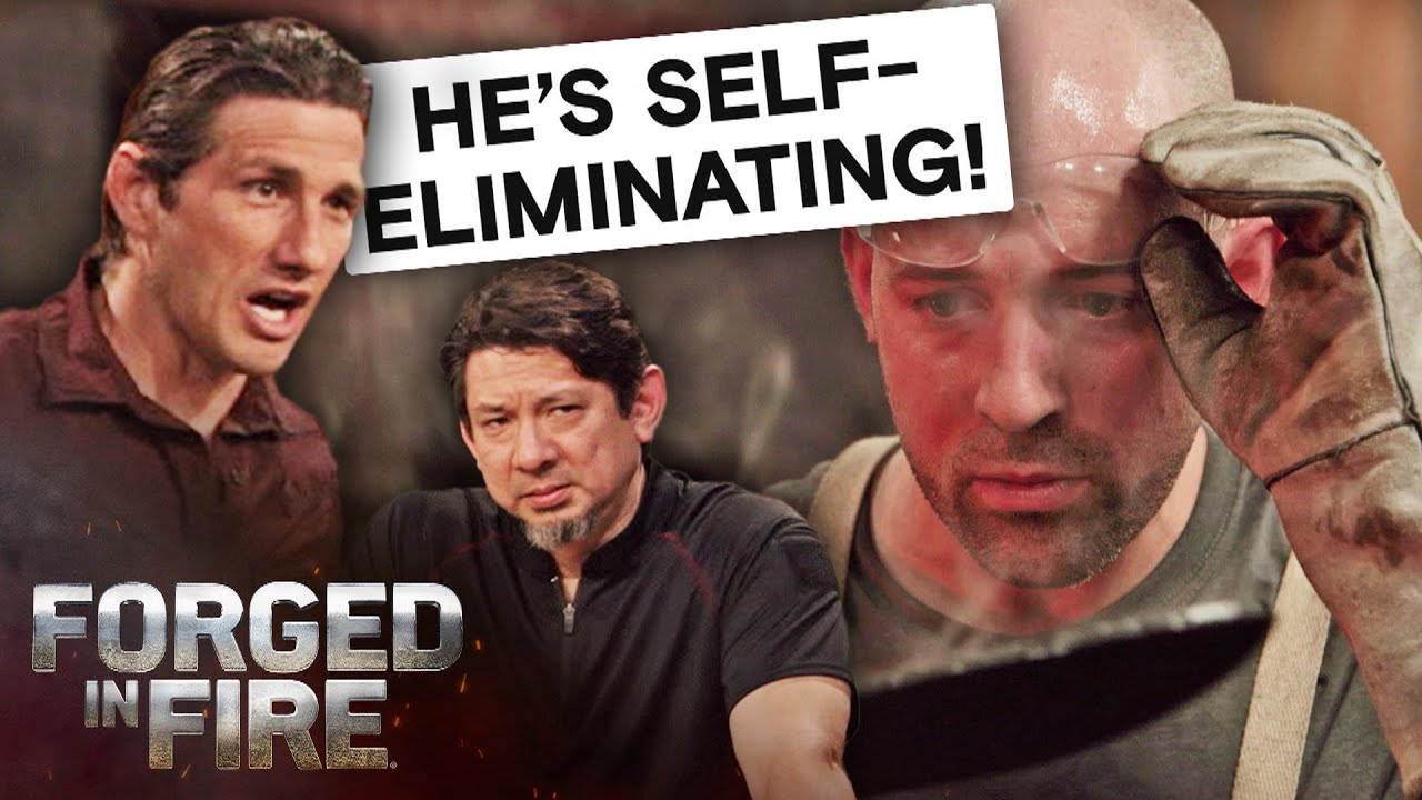 Bladesmith FAILS to Forge a Blade in Time! (Season 4) | Forged in Fire
