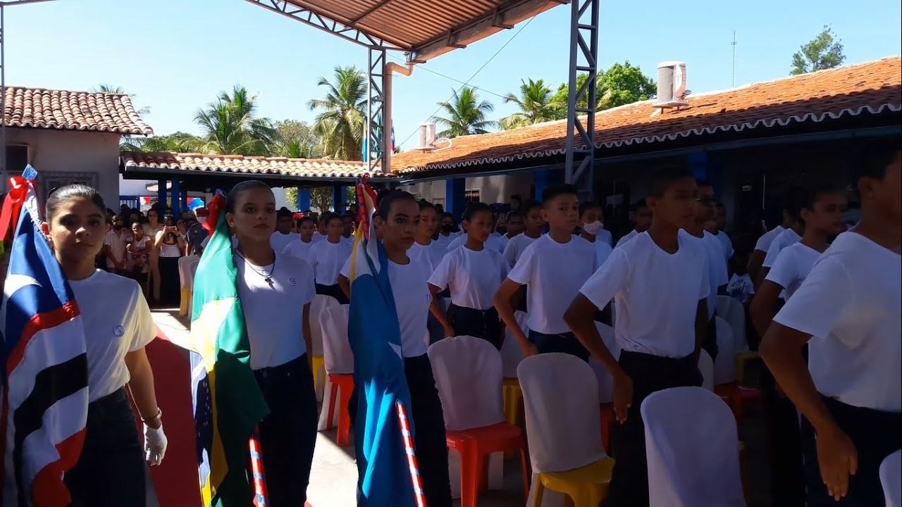 INAUGURAÇÃO DO COLÉGIO MILITAR TIRADENTES XVI EM SANTA QUITÉRIA-MA.