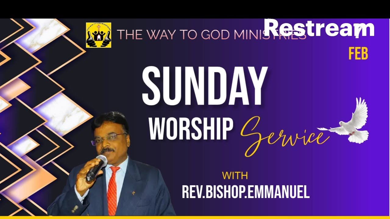 SUNDAY WORSHIP SERVICE ||  22 FEBRUARY 25   || TWTGM