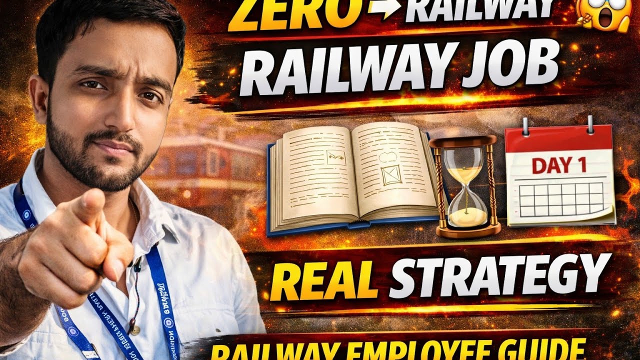 RRB NTPC Zero Se Hero Banane Ki Real Strategy!Railway Employee Guide”!!RRB NTPC Best video youtube!