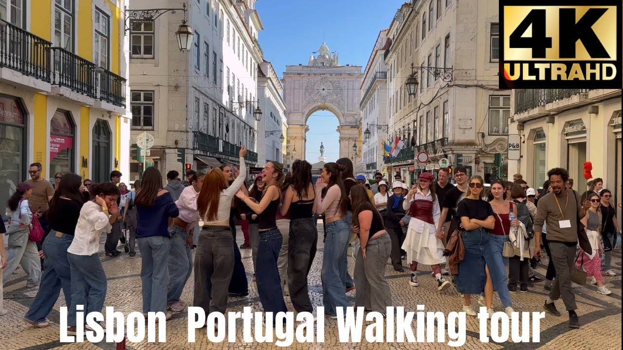 [4K] Lisbon Walking Tour 2025