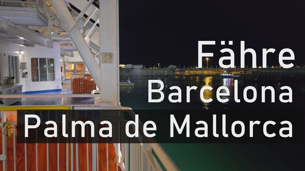 Palma de Mallorca mit Schiff