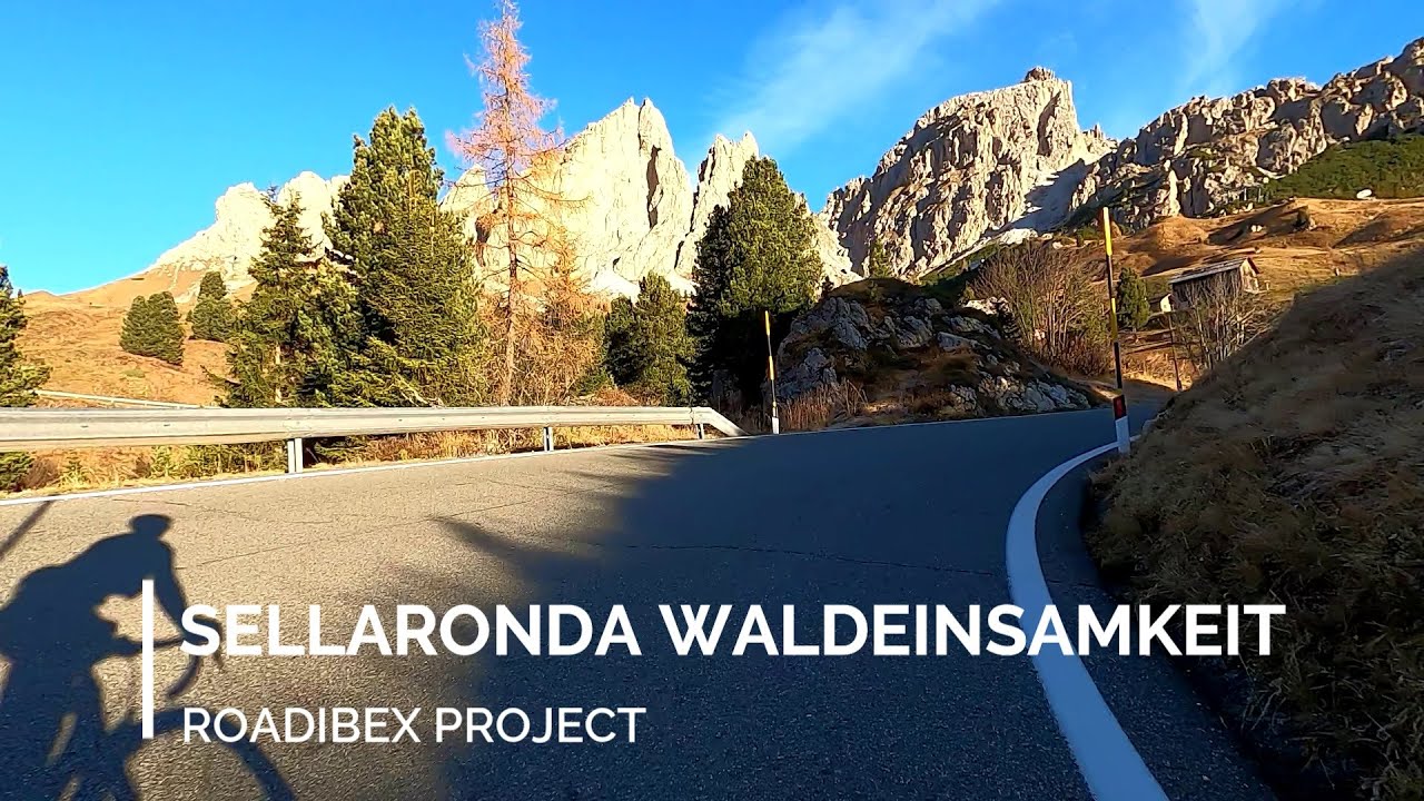 SELLARONDA WALDEINSAMKEIT (Autumn ride from Arabba to Canazei) - Virtual ride for indoor training