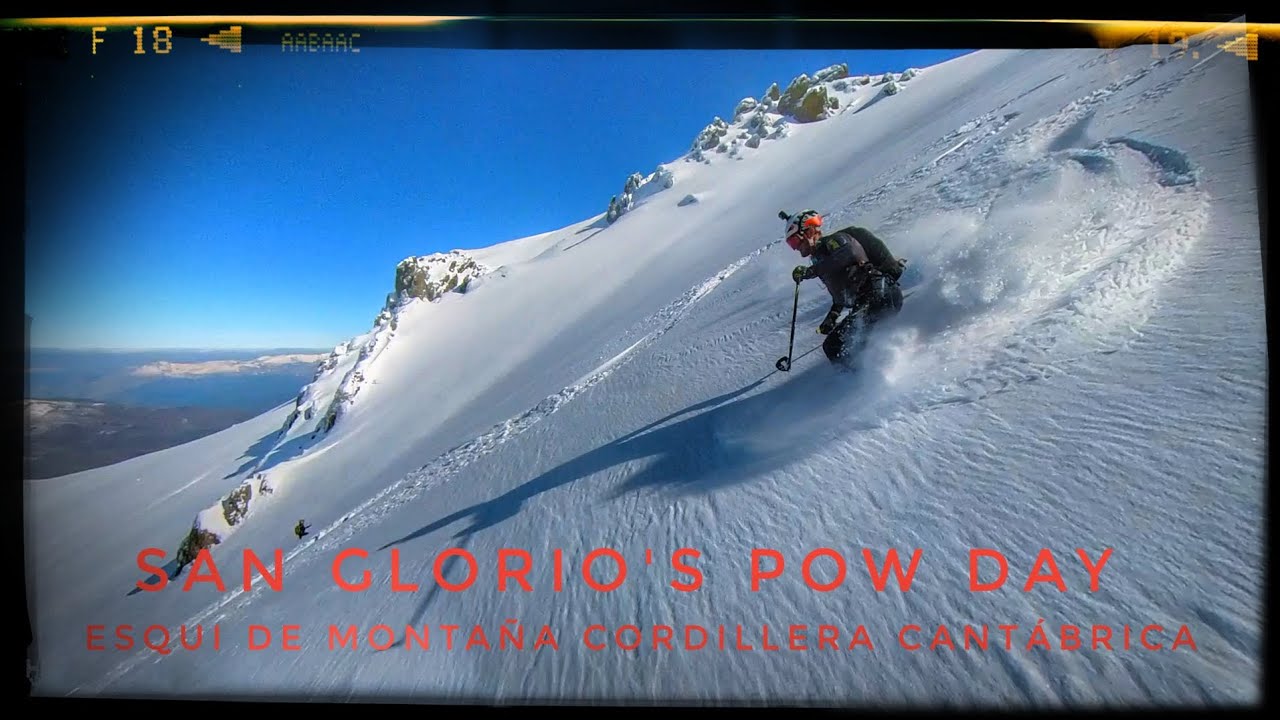 ESQUI DE MONTAÑA EN LA CORDILLERA CANTÁBRICA-SAN GLORIO'S POW DAY