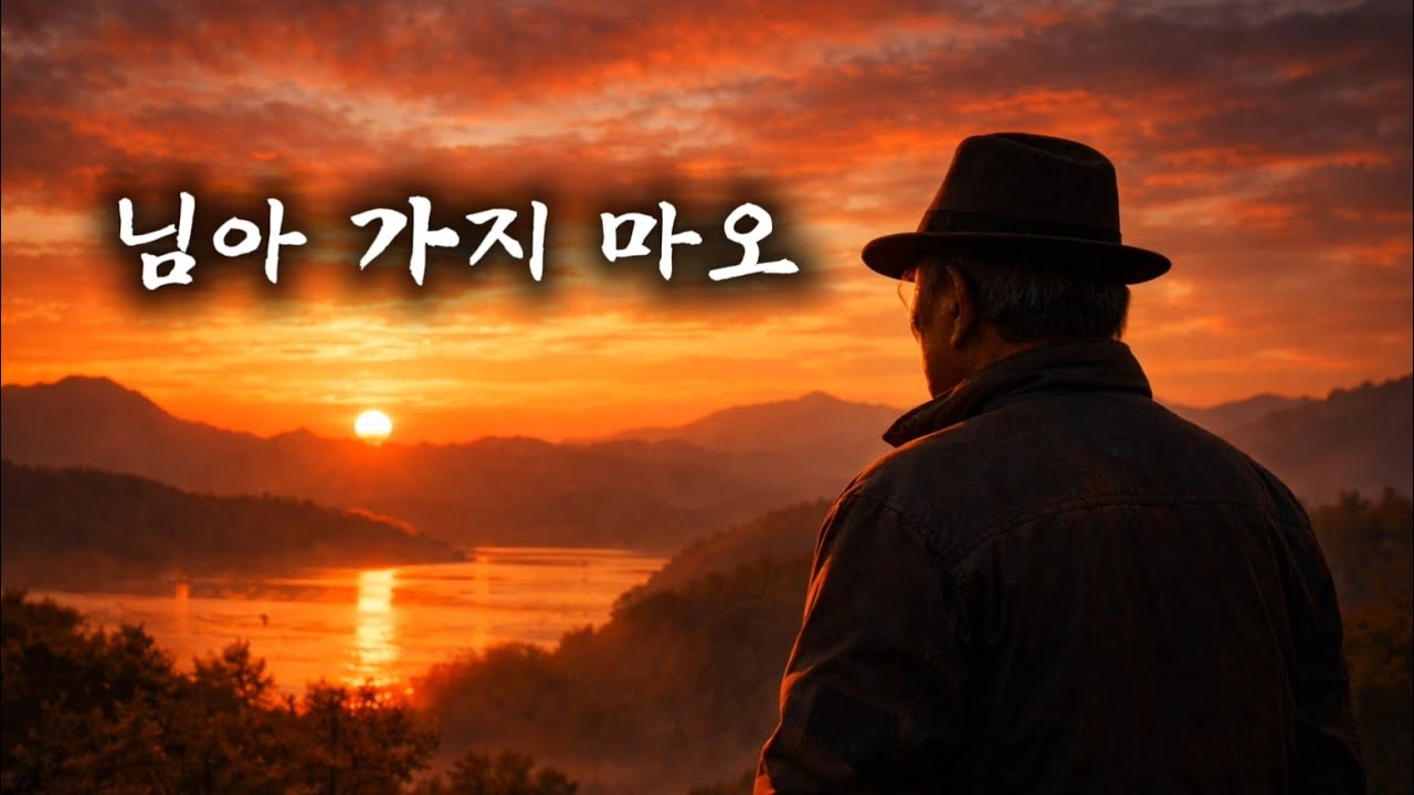 님아 가지마오 (7080 감성 정통 트로트)– 인생 끝자락에서 부르는 한 남자의 노래🥹