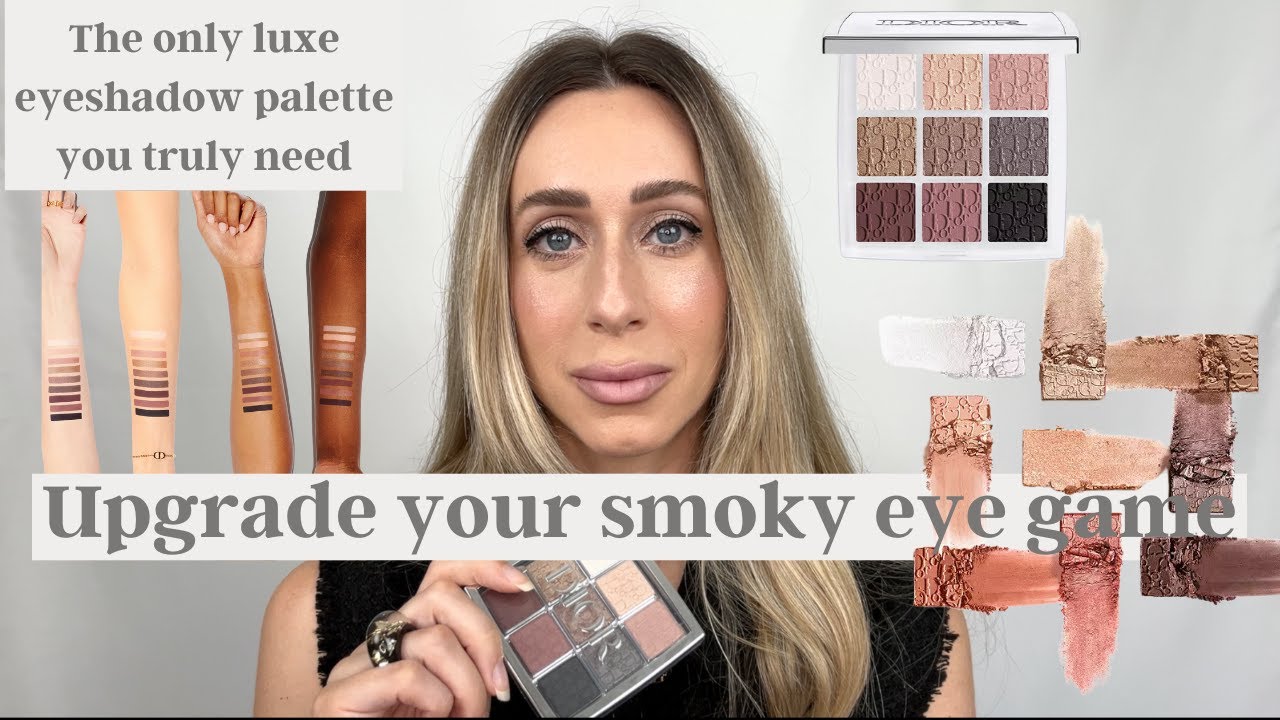 Откройте для себя роскошь с палеткой теней для век Smoky Essential от Dior!