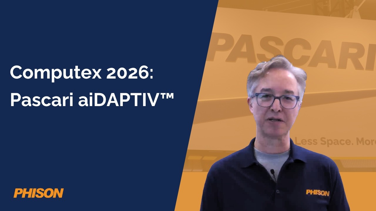 Computex 2026: Pascari aiDAPTIV&trade;
