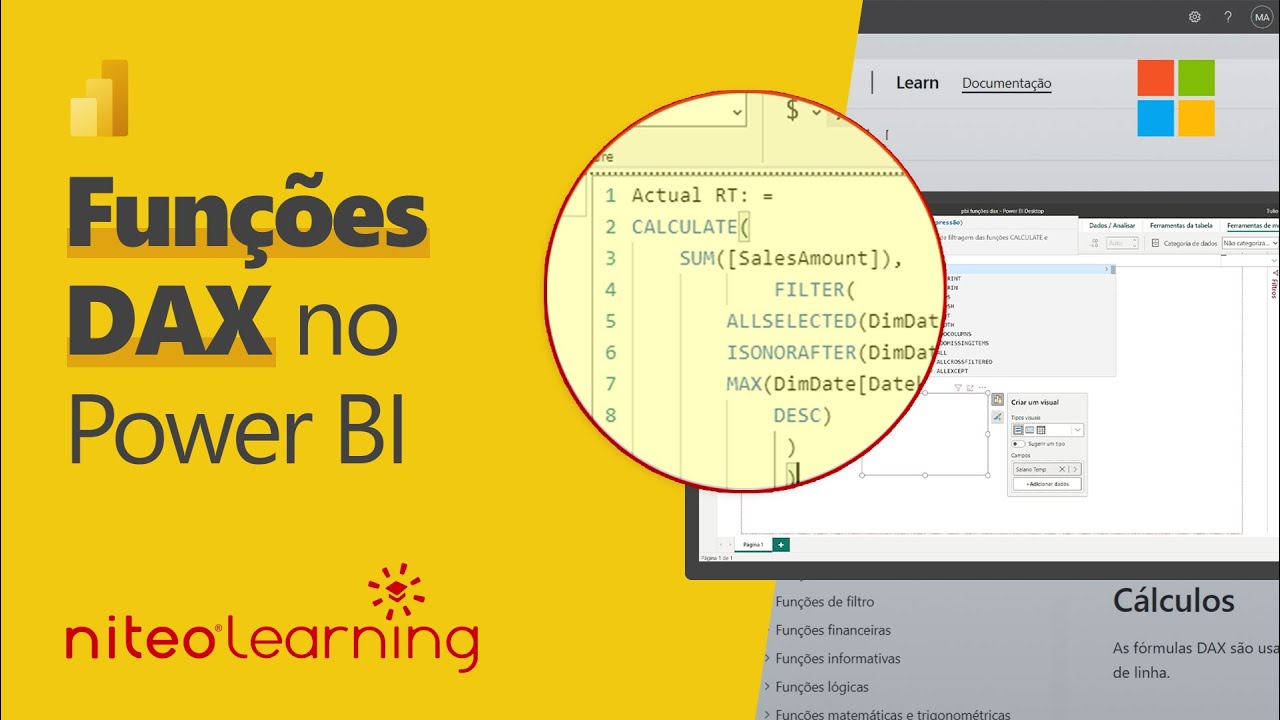 Introdução às FUNÇÕES DAX no POWER BI
