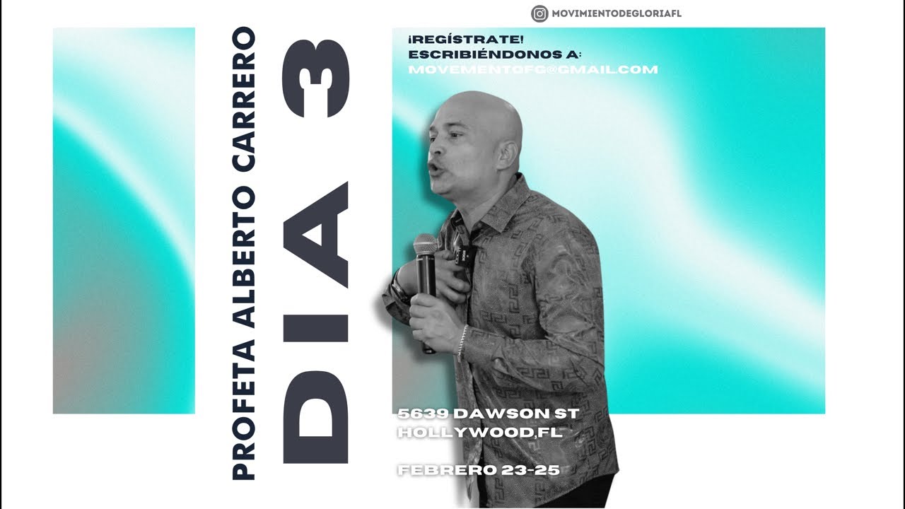 Tiempo Sobrenatural | Día 3 | Profeta Alberto Carrero