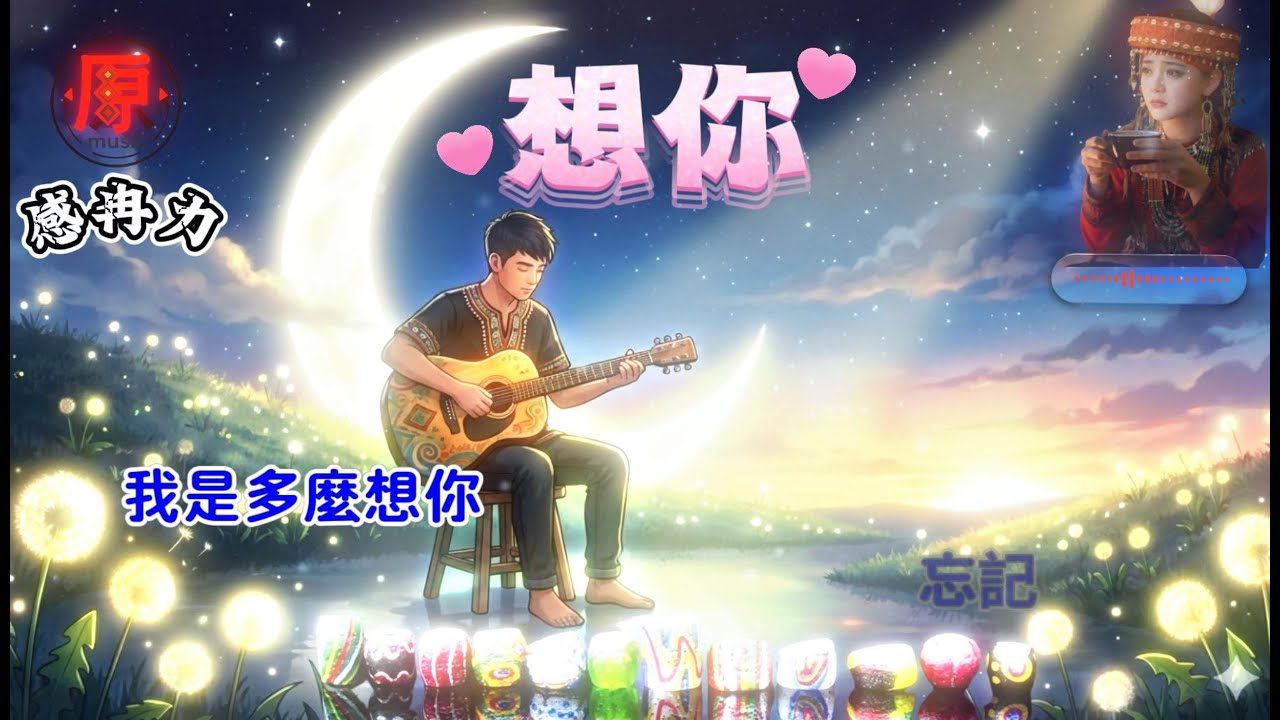 想你｜芝麻＋龍眼 經典情歌｜一句一句，都是放不下的思念｜感冉力