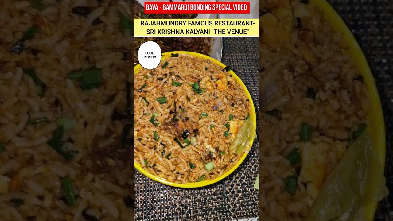 BAVA+BAMMARDI+BIRYANI🥘=❤️|FAMOUS RAJAHMUNDRY 
