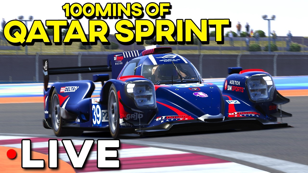 This Will Be HILARIOUS SPLIT 1 RACE! - LMU ELMS Multiclass Masters QATAR SPRINT
