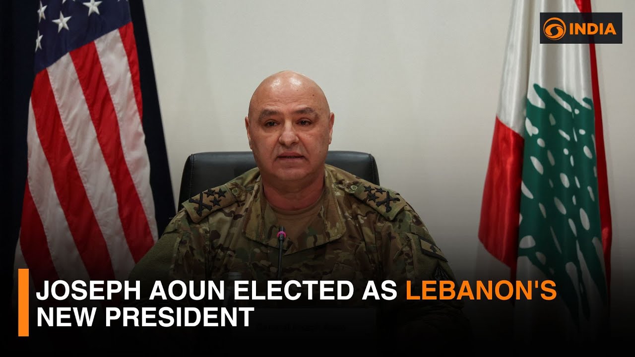 Joseph Aoun elected as Lebanon's new President | DD India