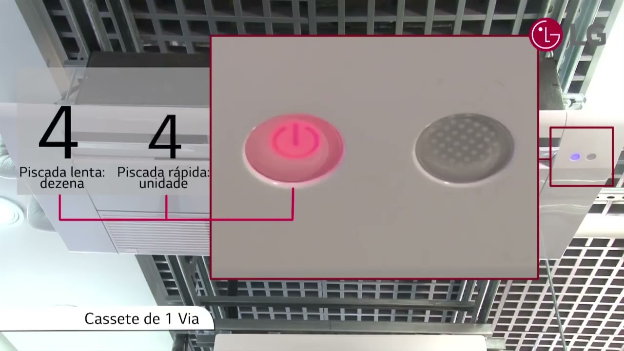 Como resolver o erro 34 e 35 ar condicionado LG inverter