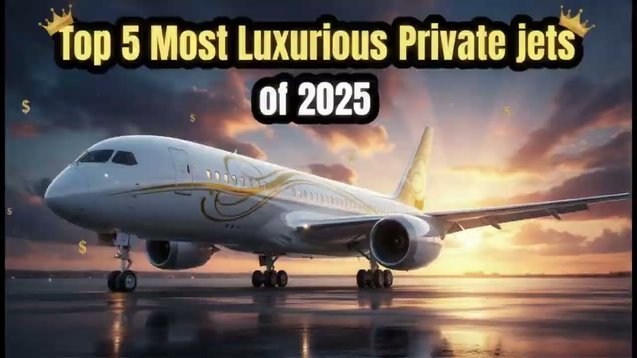 Top 5 Most Expensive Private Jets in the World 2025 ✈️💎 | Global Luxury