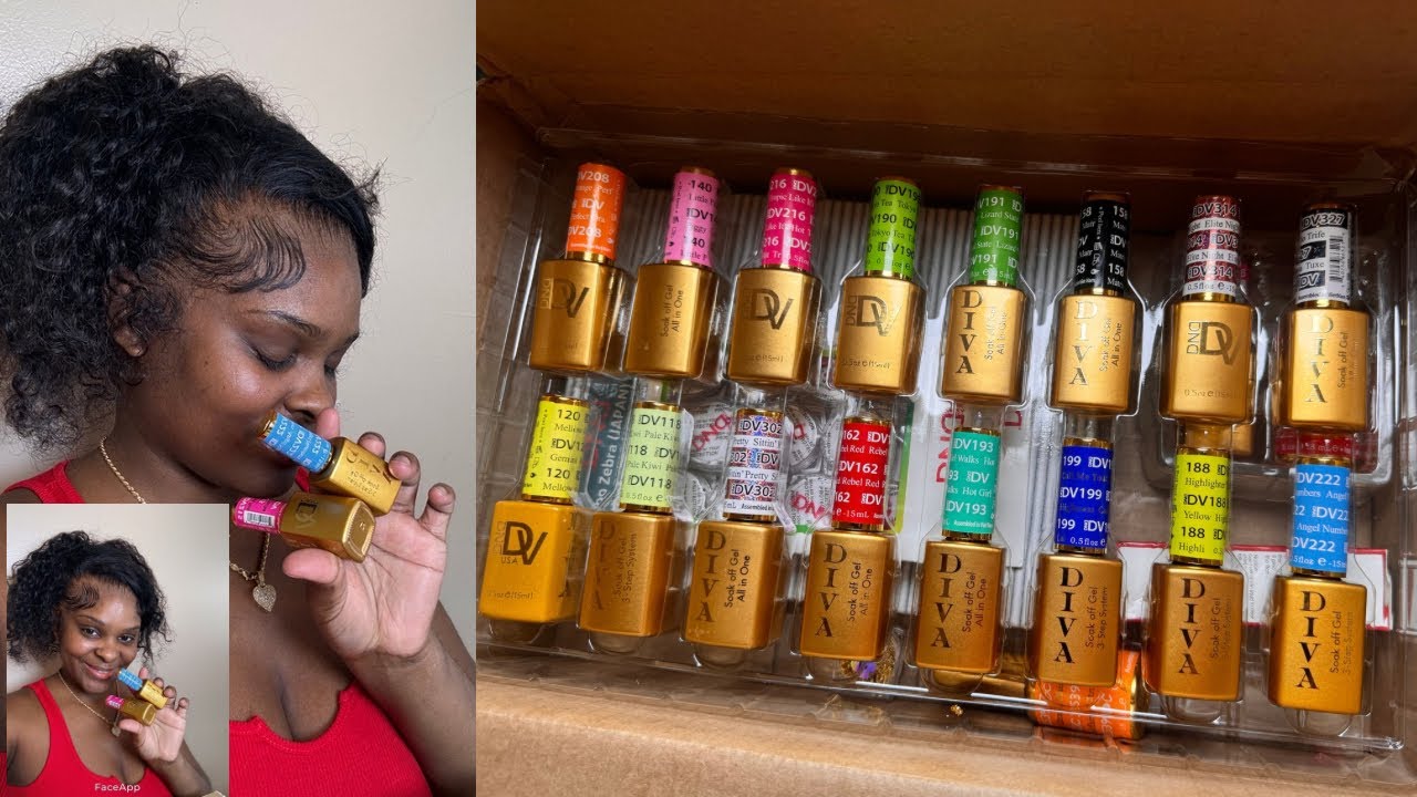 New DND NAIL POLISH UNBOXING #nailhaul #nailunboxing #nailtech #nailtutorial 