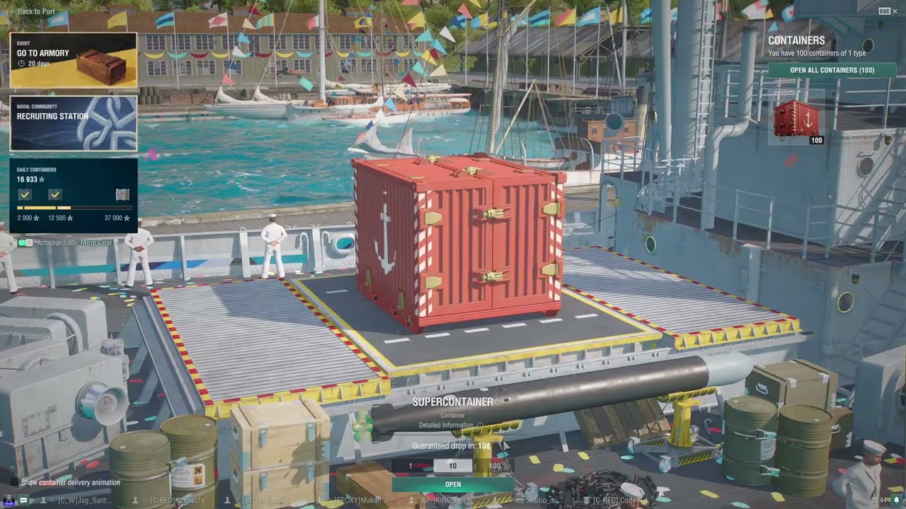 World of Warships 10th Anniversary | Opening 130 Super Containers & Reward Strategy