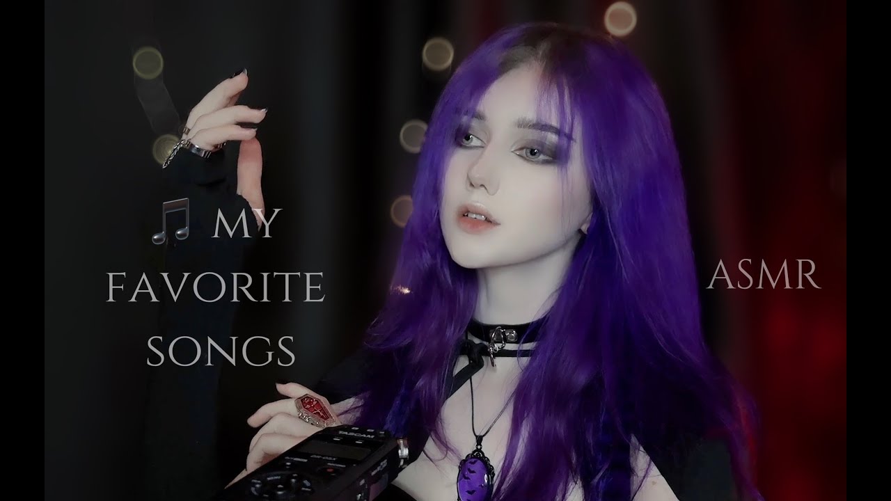 ⋆⋅ ♰ ASMR Singing / Humming My Favorite Songs ♰ ⋅⋆