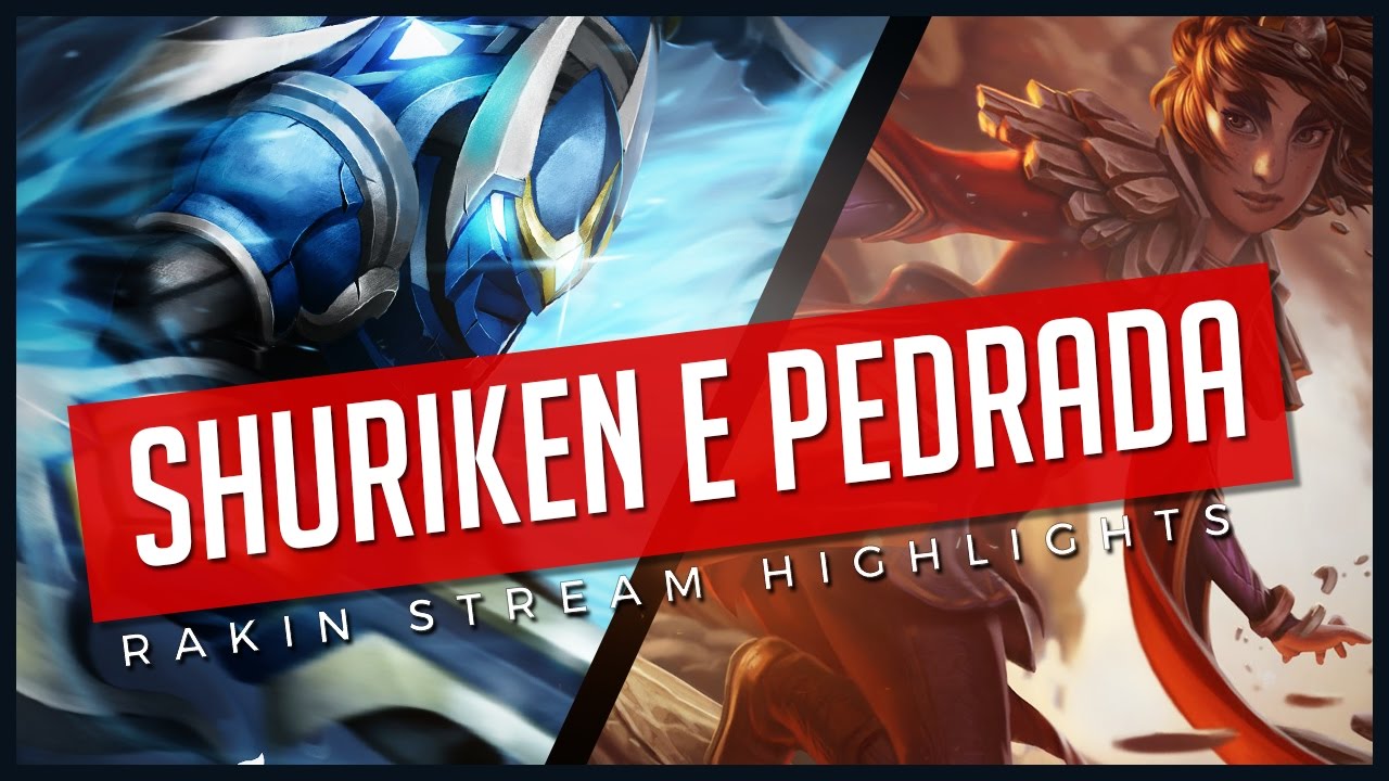 Rakin - SÓ SHURIKEN E PEDRADA!