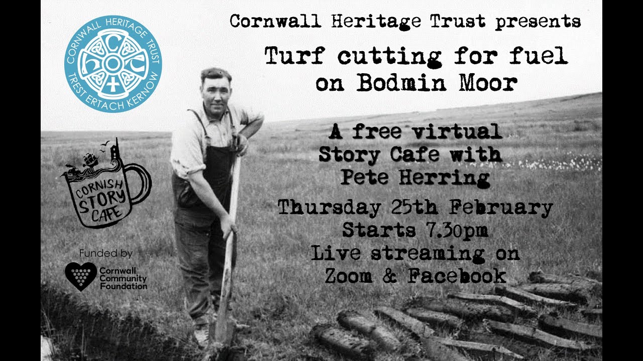 Turf Cutting for Fuel on Bodmin Moor, a story cafe by Peter Herring